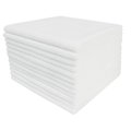 Dri By Tricol Clean Multi-Purpose Cloth, White, 300 GSM, 16 x 16 in, 12 PK OJ-HI3D-58FO